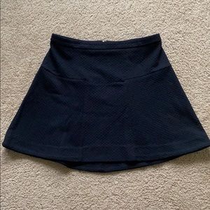Black skater skirt